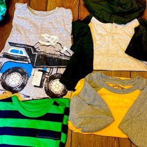 2/$20 Boys Jumping Beans Long Sleeve Bundle Lot 3T